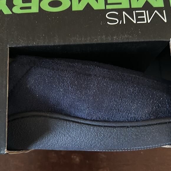 Silver One | Men's Memory Foam Slippers Size L (10/11) NIB - Picture 9 of 9